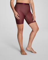 SPANXsupersmoothâ„¢ SheerSense Mid-Thigh Short | Plum Berry